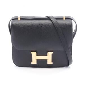 Hermes Hermès Constance 3 Mini Shoulder Bag/Handbag in Epsom Leather, Black, ...